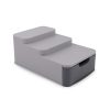 Grey Kitchen Organizer, 11x16x26 cm, 100% Plastic