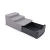 Grey Kitchen Organizer, 11x16x26 cm, 100% Plastic