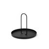 Decorative Black Metal Accessory, 20.5 cm Diameter