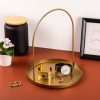 Elegant Gold Decorative Metal Accessory, 22.5 cm Diameter