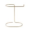 Gold Metal Jewelry Stand Organizer, 21x25x14 cm | Elegant Design