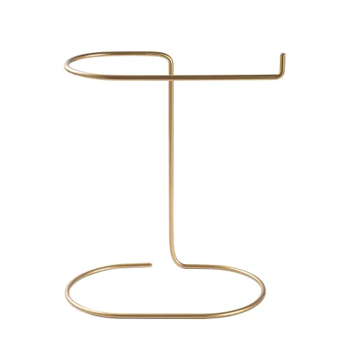 Gold Metal Jewelry Stand Organizer, 21x25x14 cm | Elegant Design