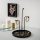 Elegant Black Metal Decorative Accessory, 20.5 cm Dia