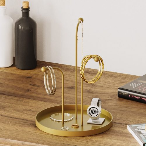 Elegant Gold Decorative Metal Accessory, 20.5 cm Diameter