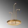 Elegant Gold Decorative Metal Accessory, 20.5 cm Diameter