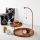 Decorative Copper Metal Accessory, 25x28x21 cm, 100% Metal