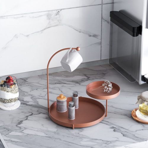 Decorative Copper Metal Accessory, 25x28x21 cm, 100% Metal