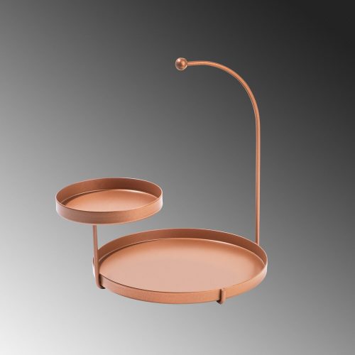 Decorative Copper Metal Accessory, 25x28x21 cm, 100% Metal