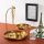 Elegant Gold Decorative Metal Accessory, 25x28x21 cm