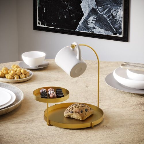 Elegant Gold Decorative Metal Accessory, 25x28x21 cm