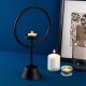 Elegant Black Metal Decorative Accessory, 30x18.5x9 cm