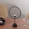 Elegant Black Metal Decorative Accessory, 30x18.5x9 cm