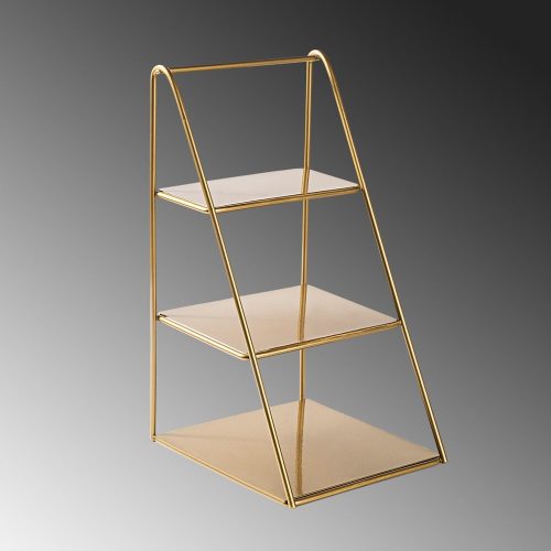 Elegant Gold Decorative Metal Accessory, 16x30.5x17 cm