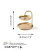 Elegant Gold Decorative Metal Accessory, 20 cm Diameter
