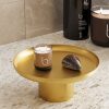 Elegant Gold Decorative Metal Accessory Set, 3 Pieces