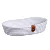 Handmade Cotton Bread Basket Set (4 Pieces) - Ecru