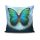 Stylish 43x43 cm Cushion Cover, Cotton-Polyester Blend, Washable