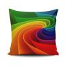 Stylish 43x43 cm Cushion Cover, Cotton-Polyester Blend, Washable