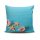 Stylish 43x43 cm Cushion Cover, Cotton-Polyester Blend, Washable