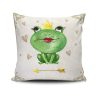 Stylish 43x43 cm Cushion Cover, Cotton-Polyester Blend, Washable