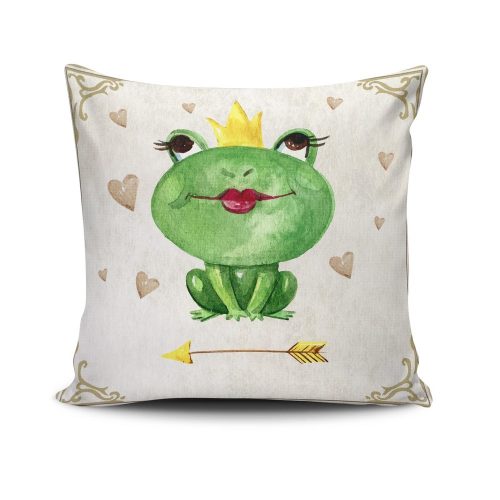 Stylish 43x43 cm Cushion Cover, Cotton-Polyester Blend, Washable
