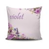 Stylish 43x43 cm Cushion Cover, Cotton-Polyester Blend, Washable