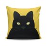 Stylish 43x43 cm Cushion Cover, Cotton-Polyester Blend, Washable