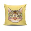 Stylish 43x43 cm Cushion Cover, Cotton-Polyester Blend, Washable