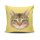 Stylish 43x43 cm Cushion Cover, Cotton-Polyester Blend, Washable