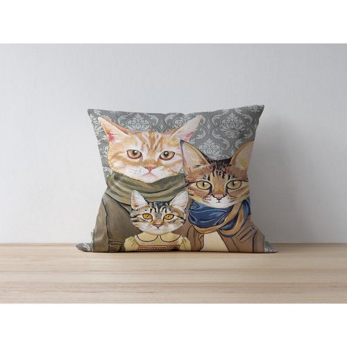 Stylish Cushion Cover, 43x43 cm, 50% Polyester/Cotton