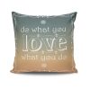 Stylish 43x43 cm Cushion Cover, Cotton-Polyester Blend, Washable