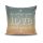 Stylish 43x43 cm Cushion Cover, Cotton-Polyester Blend, Washable
