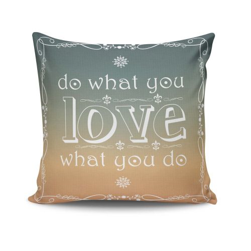 Stylish 43x43 cm Cushion Cover, Cotton-Polyester Blend, Washable