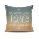 Stylish 43x43 cm Cushion Cover, Cotton-Polyester Blend, Washable