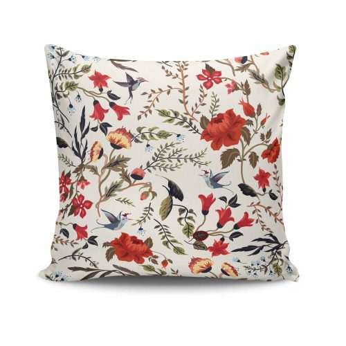 Stylish 43x43 cm Cushion Cover, Cotton-Polyester Blend, Washable