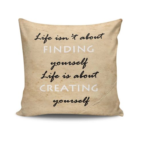 Stylish 43x43 cm Cushion Cover, Cotton-Polyester Blend, Washable