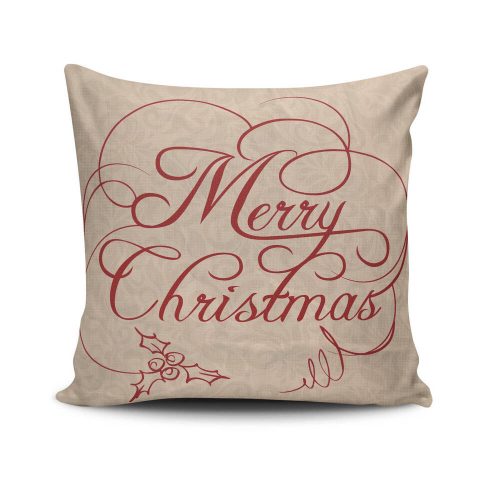 Soft Washable Cushion, 43x43 cm, Cotton-Polyester Blend