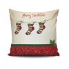 Soft Washable Cushion, 43x43 cm, Cotton-Polyester Blend