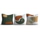 3-Piece Cushion Cover Set, 43x43 cm, Cotton-Polyester