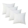 4-Pack White Pillow Filler, 45x45 cm, 100% Polyester