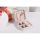 Elegant White PU Leather Jewellery Box, 10x10x5.5 cm