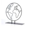 Black Metal Decorative Object, 22 x 20 cm, 100% Metal