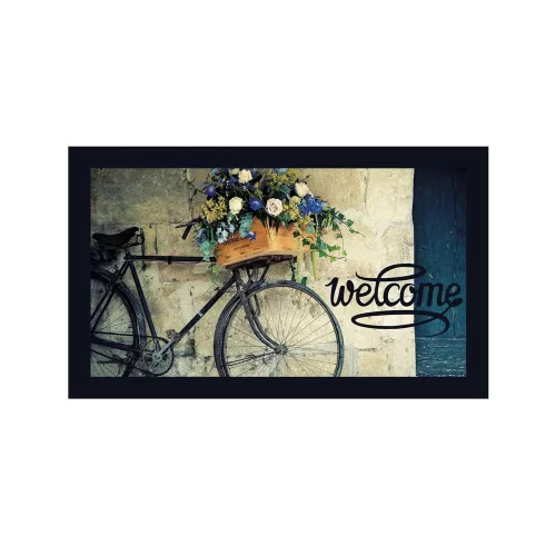 Durable PVC Doormat, 45 x 70 cm | 50% Nonwoven Felt