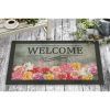 Durable PVC Doormat, 45 x 70 cm | 50% Nonwoven Felt