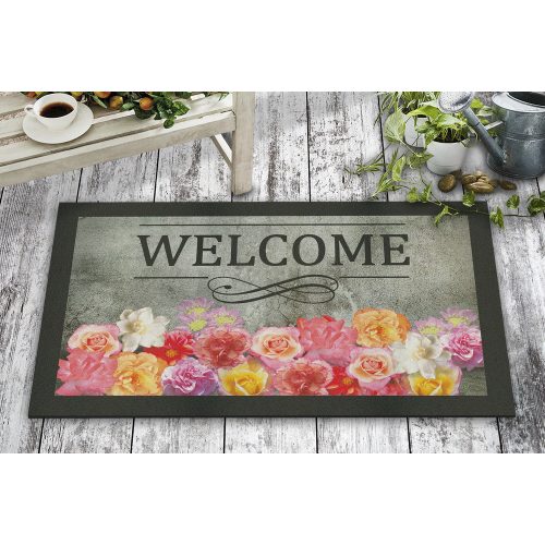 Durable PVC Doormat, 45 x 70 cm | 50% Nonwoven Felt