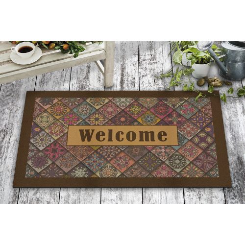 Durable PVC Doormat, 45 x 70 cm | 50% Nonwoven Felt