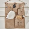 Light Brown Felt Organizer, 35x45 cm, 100% Jute | Stylish & Functional Storage Solution
