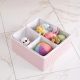 Felt Organizer Set (4 Pieces), Powder Color, Stylish & Durable