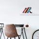 Black Metal Bookend, 25.5 x 12.5 x 12 cm, Durable 1.2mm
