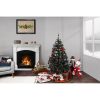 180 cm Green Artificial Christmas Tree, Iron Body